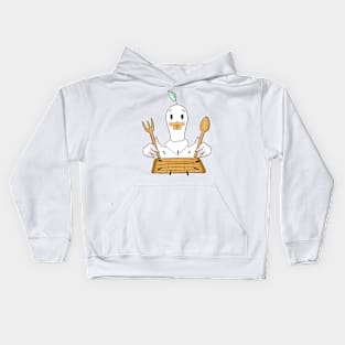 Foodie Doo Doo duck Kids Hoodie